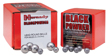 Hornady Mfg Co 86613 Hornady 6080 Lead Balls  45 Cal .457 Dia 100 Per Box
