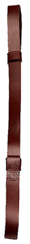 87073 Hunter Company 230 Military Quick Fire Sling made of Chestnut Tan Leather with 1