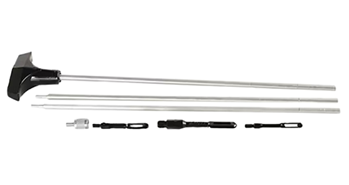 87269 Hoppe's 3PSS Bench Rest Cleaning Rod 3-Piece Style made of Stainless Steel with