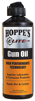 87850 Hoppe's GO4 Elite Gun Oil protects against Corrosion, Lubricates & has Long-Last