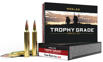 88243 Nosler 60120 Trophy Grade Long Range 7mm RUM 175 gr AccuBond Long Range 20 Bx/ 1