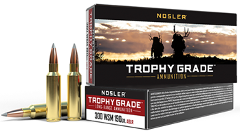 88244 Nosler 60106 Trophy Grade Long Range 300 WSM 190 gr AccuBond Long Range 20 Bx/ 1