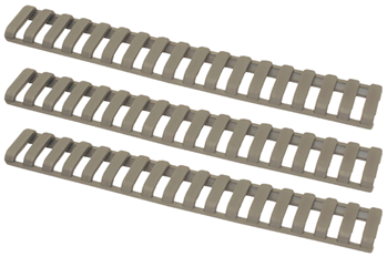 Ergo Grip 88875 Ergo 1373DE Rail Cover 18 Slot Low 18 Slot 18 Slot Composite Flat Dark Earth