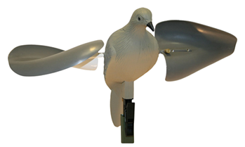 Mojo/hunt Wise 89897 Mojo Outdoors HW7201 Wind Dove  Species Gray Plastic