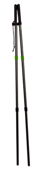 9035 Primos 65489 Steady-Stix Magnum  Shooting Stick Black 15-40" Metal