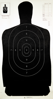 Champion Traps 9074 Champion Targets 40727 LE Targets Police Silhouette 100 Pack