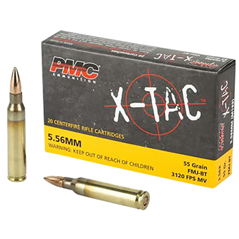 Pmc  PMC 556XBP Battle Pack  5.56x45mm NATO 55 gr Full Metal Jacket Boat-Tail (FMJBT)