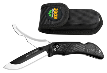 Outdoor Edge Cu 91985 Outdoor Edge RO10C RazorPro  3.50" Folding Razor/Gut Plain 420J2 Stainless Steel
