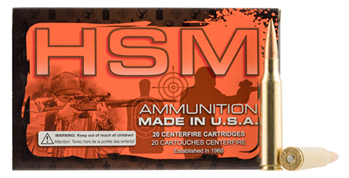 Hsm/hunting Sha 92003 HSM 338LAP3N Match  338 Lapua Mag 300 GR Hollow Point Boat Tail (HPBT) 20 Bx/ 10