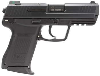Heckler & Koch HK45C HK 745037LEA5 HK45 Compact Compact V7 LEM 45 ACP 3.94" 8+1 Black Black Interchan