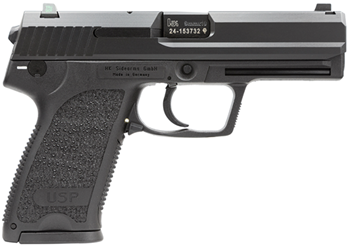 Heckler & Koch  HK 709007LEA5 USP9 Standard LEM V7 3 Mags 9mm Luger 4.25" 15+1 Black Black Synth