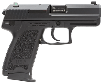 Heckler & Koch  HK 704037LEA5 USP40C Compact V7 LEM 40 S&W 3.58" 12+1 Black Black Polymer Grip N