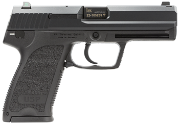 Heckler & Koch  HK 704007LEA5 USP40 Compact V7 LEM 40 S&W 4.25" 13+1 Black Black Synthetic Grip