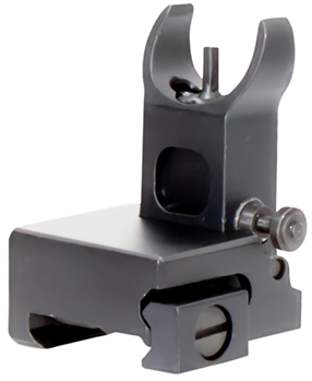 Aim Sports Inc 92280 Aim Sports MT200 Flip Up Front Sight  Low Profile Black Anodized for AR-15