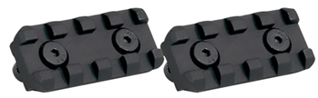 Samson Manufact 92456 Samson KM-2-KIT Evolution Keymod Rail Kit 2" (2 Rails) 6061-T6 Anodized Alum Blk