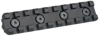 Samson Manufact 92457 Samson KM-4-KIT Evolution Keymod Rail Kit 4" (1 Rail) 6061-T6 Anodized Alum Blk