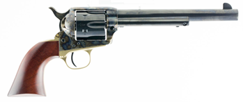 Taylors And Com 1873 CATTLEMAN Taylors & Company 550851 Ranch Hand  45 Colt (LC) Caliber with 7.50" Blued Finis