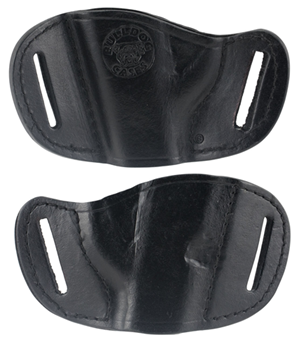 Bulldog Cases 94497 Bulldog MLBS Molded  Small Black Leather for Bersa Thunder 380, Makarov, Sig 230