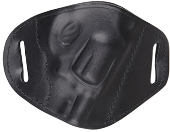 Bulldog Cases 94512 Bulldog MLBRS Molded  Black Leather for Small J-Frame Right Hand Belt Slots