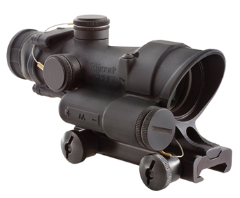 94921 Trijicon TA02 ACOG 4x32mm AR15 223Cal 36.8ft@100yds FOV Red Crosshair Black