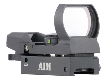 Aim Sports Inc 94936 Aim Sports RT4WF1 Reflex Warfare Edition Matte Black 1x 34mm Dual Illuminated (G