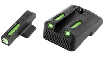 95505 Truglo TG13NV1A TFX Novak 260/500 1911 Pistol Green 3 Dot Tritium/ FiberOptic