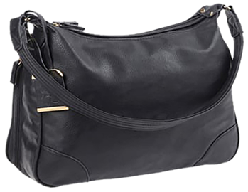 Bulldog Cases 95830 BDP-010 BULLDOG HOBO STYLE PURSE W/HLSTR BLK