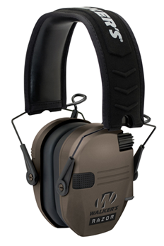 Gsm Outdoors 9584 GWP-RSEM-FDE WALKER'S RAZOR SLM ELEC MUFF FDE