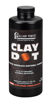 Alliant Powder/ 95918 Alliant Powder CLAY DOT Shotshell Powder Clay Dot Shotgun 12 Gauge 1 lb