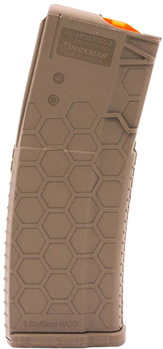 9724 Hexmag HX30ARFDE Series 2  Flat Dark Earth Detachable 30rd Multi-Caliber for AR-