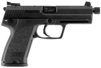 Heckler & Koch  HK 709001TA5 USP TAC Double 9mm 4.9" 10+1 Polymer Grip Black