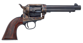 Taylors And Com CATTLEMAN Taylors & Company 550807 1873 Cattleman 22 LR Caliber with 5.50" Blued Finish Ba