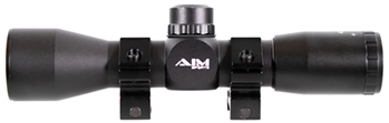 Aim Sports Inc 97905 Aim Sports JTM432B Tactical Compact Black Anodized 4x32mm 1" Tube Mil-Dot Reticl