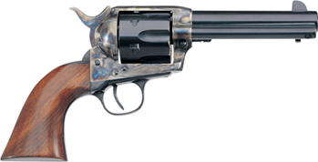 Taylors And Com  Taylors & Company 550893 1873 Cattleman SAO 357 Mag Caliber with 4.75" Blued Fin