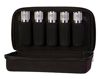 Carlsons 98405 Carlson's Choke Tubes 00400 Protective Choke Tube Case  Nylon Black 5 Chokes
