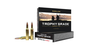 Nosler 60024 NOSLER TROPHY GRADE 260 REM 130GR ACCUBOND 20RD 10BX/CS