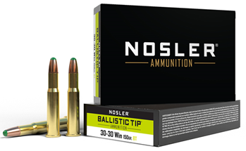 98595 Nosler 40065 Trophy 30-30 Winchester 150 GR Round Nose Ballistic Tip 20 Bx/ 10 C