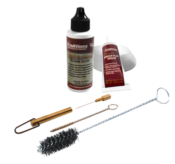 Traditions Inc 98714 Traditions A3831 Breech Plug Cleaning Kit .50 Cal Cleaner/Brushes/Patches 6pc