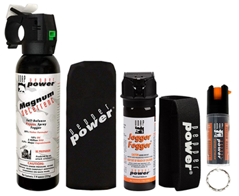Udap 98871 UDAP PSK Pepper Spray Fog Kit OC Pepper Close Contact Range 9.20 oz 3 Per Pkg