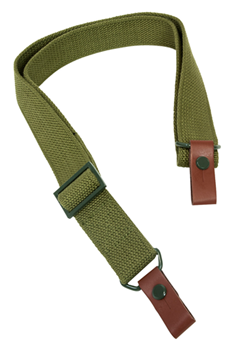Ncstar / Vism 99305 NcStar AAKS AK/SKS Sling 1.25" W x 42" L Military OEM Style OD Green Canvas