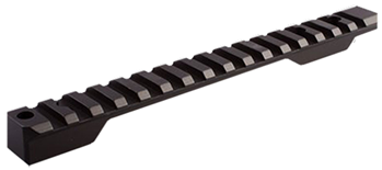 Talley Manufact 99381 Talley PLM252150 Picatinny Rail with 20 MOA For Howa Long Action Black Matte Fin