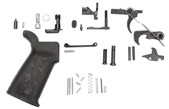 Spike's Tactical 99766 Spikes SLPK101 Lower Parts Kit Standard AR-15 Multi-Caliber Black
