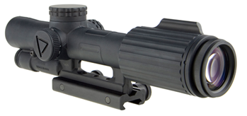 99862 Trijicon 1600005 VCOG  Black Hardcoat Anodized 1-6x 24mm LED Illuminated Red Hor