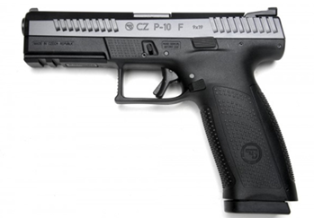 01540 CZ P-10F 9MM 4.5" BLK 10RD
