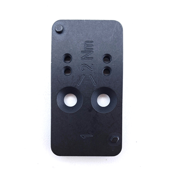 Heckler & Koch  HK 50254261 Optics Plate #1 Black HK VP9 w/Optic Cuts Steel Handgun