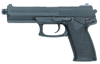 Heckler & Koch  81000078 HK MARK 23 45ACP 5.87" BLK DA/SA 12R