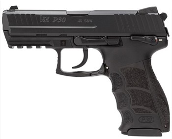 Heckler & Koch  HK 81000129 P30 V3 *MA Compliant 40 S&W 3.85" 10+1 (2) Black Black Steel Slide B