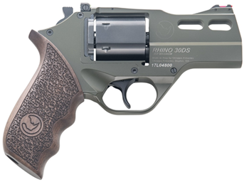 CF340.285 Chiappa Firearms CF340285 Rhino 30SAR 357 Mag Caliber with 3" Green Cerakote Fin