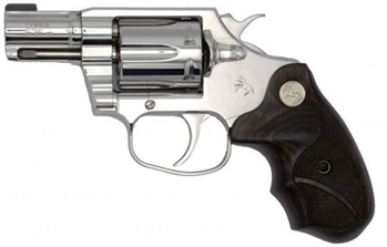 Colt's Manufact COBRA-SS2BB BRIGHT COBRA 38SPC SS/WD 2 FS WOOD MEDALLION GRIPS