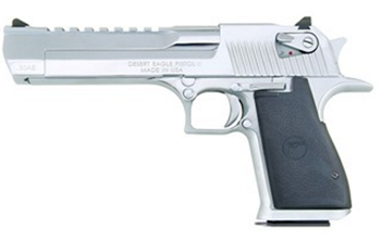 Magnum Research DE44PC DESERT EAGLE 44M POLISH CHROME 6 BARREL | RUBBER GRIPS